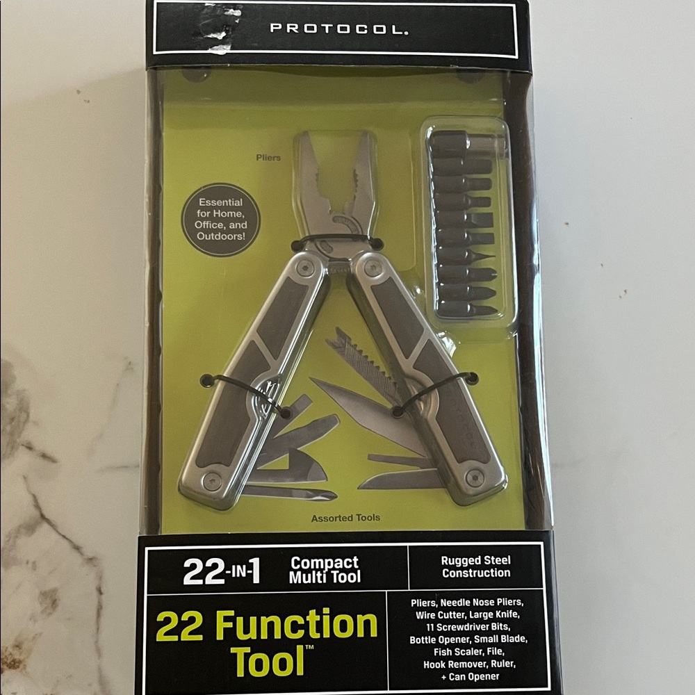 22-in-1 Multi Tool with Screwdriver Set